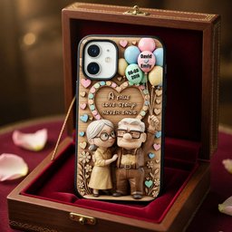 Eternal Love Phone Case, Personalized Gifts For Couple – view 3