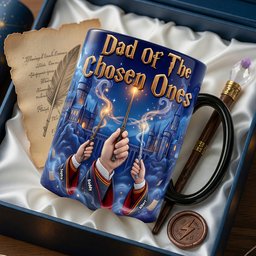 Dad Of The Chosen Ones Heat Changing Mug - Personalized Gifts For Dads – view 3