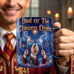 Dad Of The Chosen Ones Heat Changing Mug - Personalized Gifts For Dads – view 2