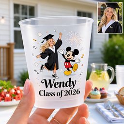 Cheers to the Next Chapter - Personalized Graduation Frosted Cup – view 6
