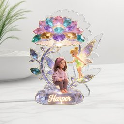 Custom Any Photo - Personalized Kid Acrylic LED Night Light – view 2