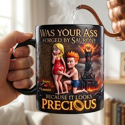 Naughty Coffee Magic Mug - Personalized Gifts For Couple – view 2