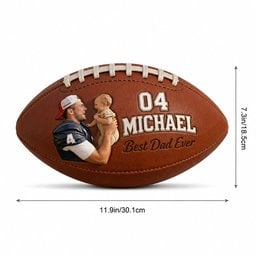 Football Dad - Personalized Father Multi-Sport Ball – view 6