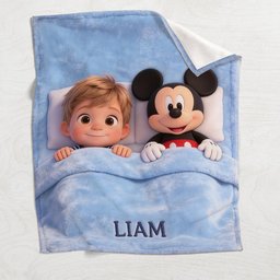 Friends - Personalized Mouse Blanket – view 5