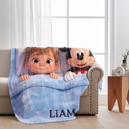 Friends - Personalized Mouse Blanket – view 2