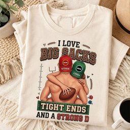 Playful Sporty Couple Shirt - Personalized Gifts For Couples – view 2