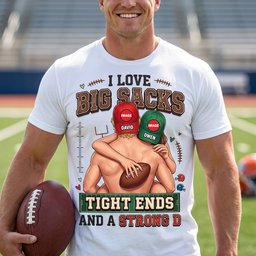 Playful Sporty Couple Shirt - Personalized Gifts For Couples – view 4
