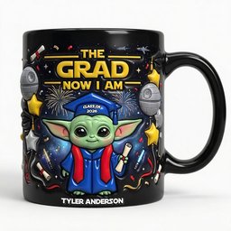 The Grad Now I Am Magic Mug - Personalized Graduation Gifts – view 2
