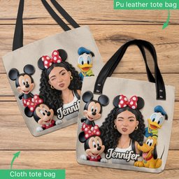 Magic Bag - Personalized Mouse Tote Bag – view 5