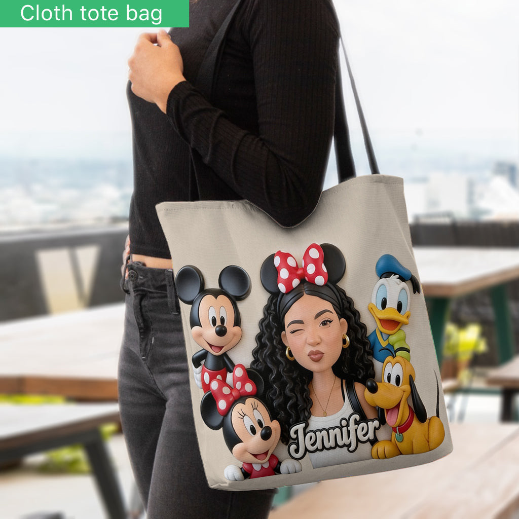 Magic Bag - Personalized Mouse Tote Bag – view 2