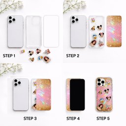 Magical Friends - Personalized Dream Trip Shaker Phone Case – view 7