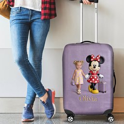 Magical Travel Buddy - Personalized Mouse Luggage Cover – view 4