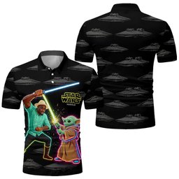 Space Warriors - Personalized The Force Polo Shirt – view 2