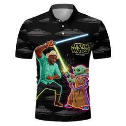 Space Warriors - Personalized The Force Polo Shirt – view 5