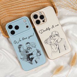 Custom Photo Father's Day Gift For Husband, Daddy, Grandpa - Personalized Phone Case – view 2