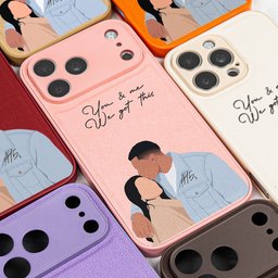 Turn Photo Into Faceless Art - For Couples, Him, Her, Matching Gifts - Personalized Phone Case – view 6