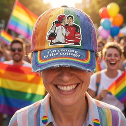 Forever Love Classic Cap - Gifts For LGBTQ+ – view 3