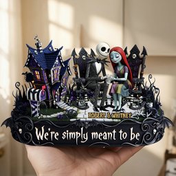 Sweet Couple Acrylic Plaque - Personalized Gifts For Couple – view 2