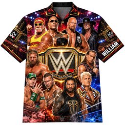 Wrestling Champion Hawaiian Shirt - Personalized Gifts – view 4