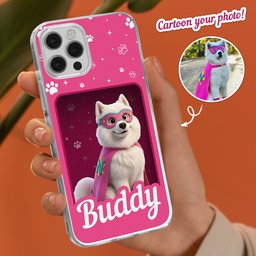 Cartoon Your Pet - Cute Gifts For Dog Mom, Cat Mom - Personalized Phone Case – view 4
