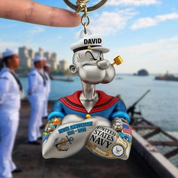 Anniversary Keychain - Personalized Gifts For Soldier 02natn040725 NV - Photo 1