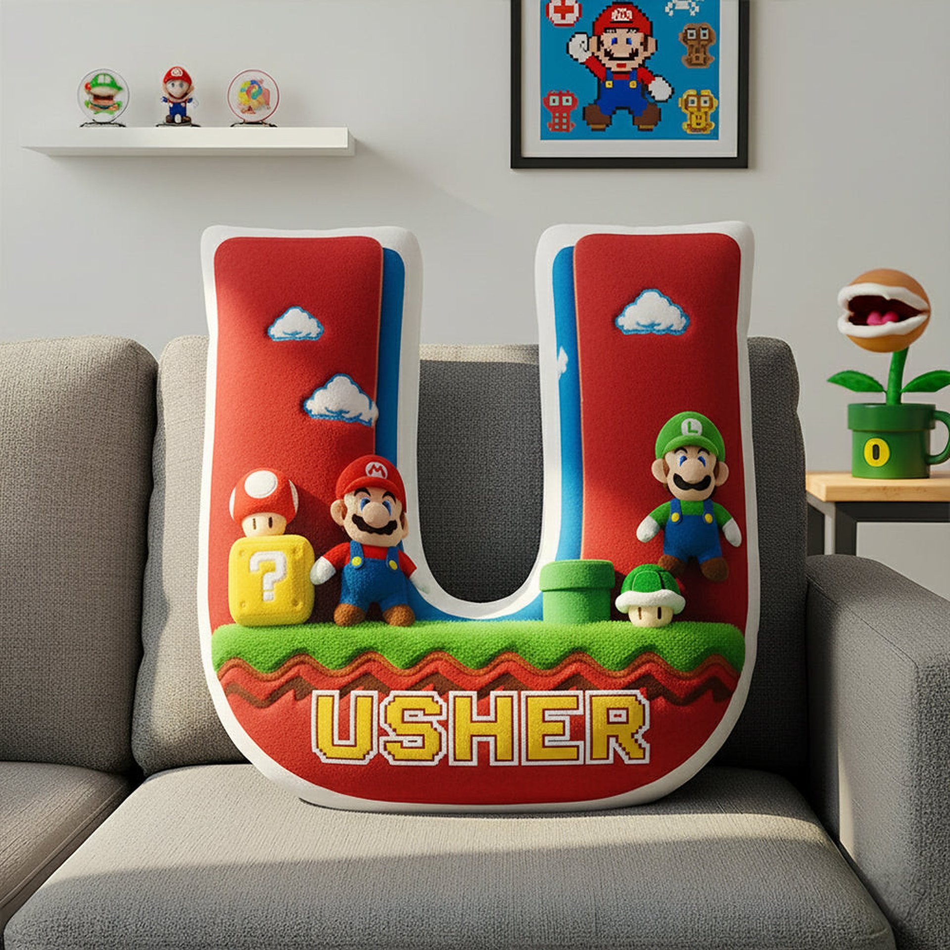 Alphabet Adventure Pillow Personalized Gifts For Kids - Photo 1