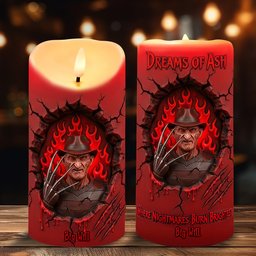 Branding From Classic Slashers LED Candle - Personalized Gifts For Horror Fans - Photo 1