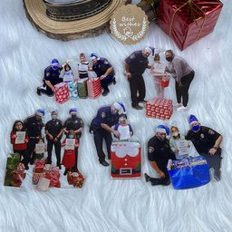 Custom Photo Gifts for Police Ornament