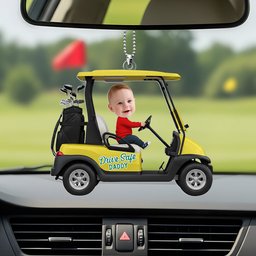 Drive Safe Car Ornament - Custom Photo Gifts For Dad