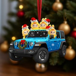 Monster Duck Off-road Christmas Ornament, Personalized Gifts For Off-road Lovers - Photo 1