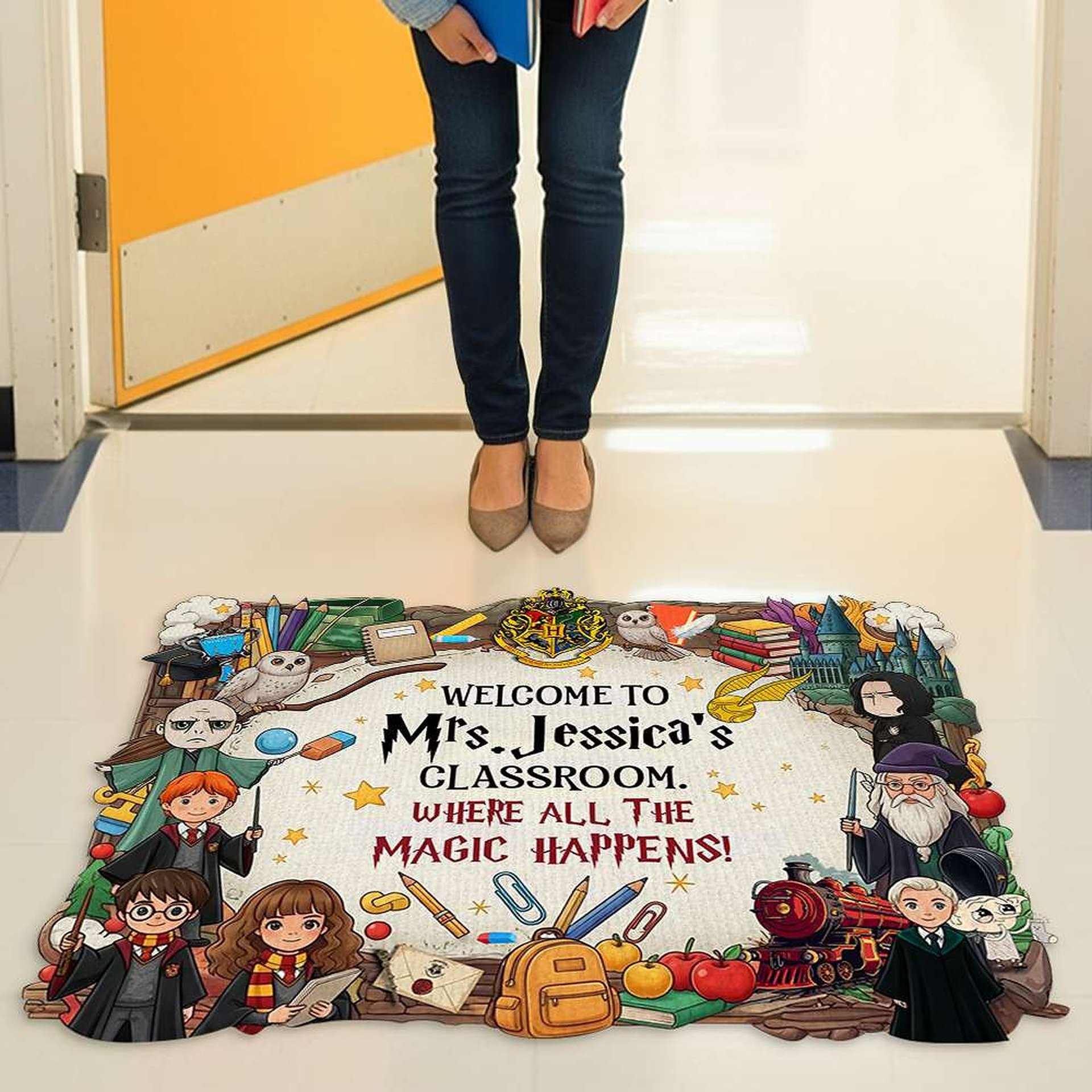 Teacher Doormat - Personalized Gifts For Teacher - Photo 1
