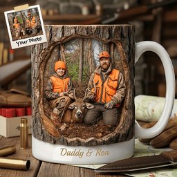 Hunting Life Coffee Mug - Personalized Custom Photo Gifts For Hunters - Photo 1