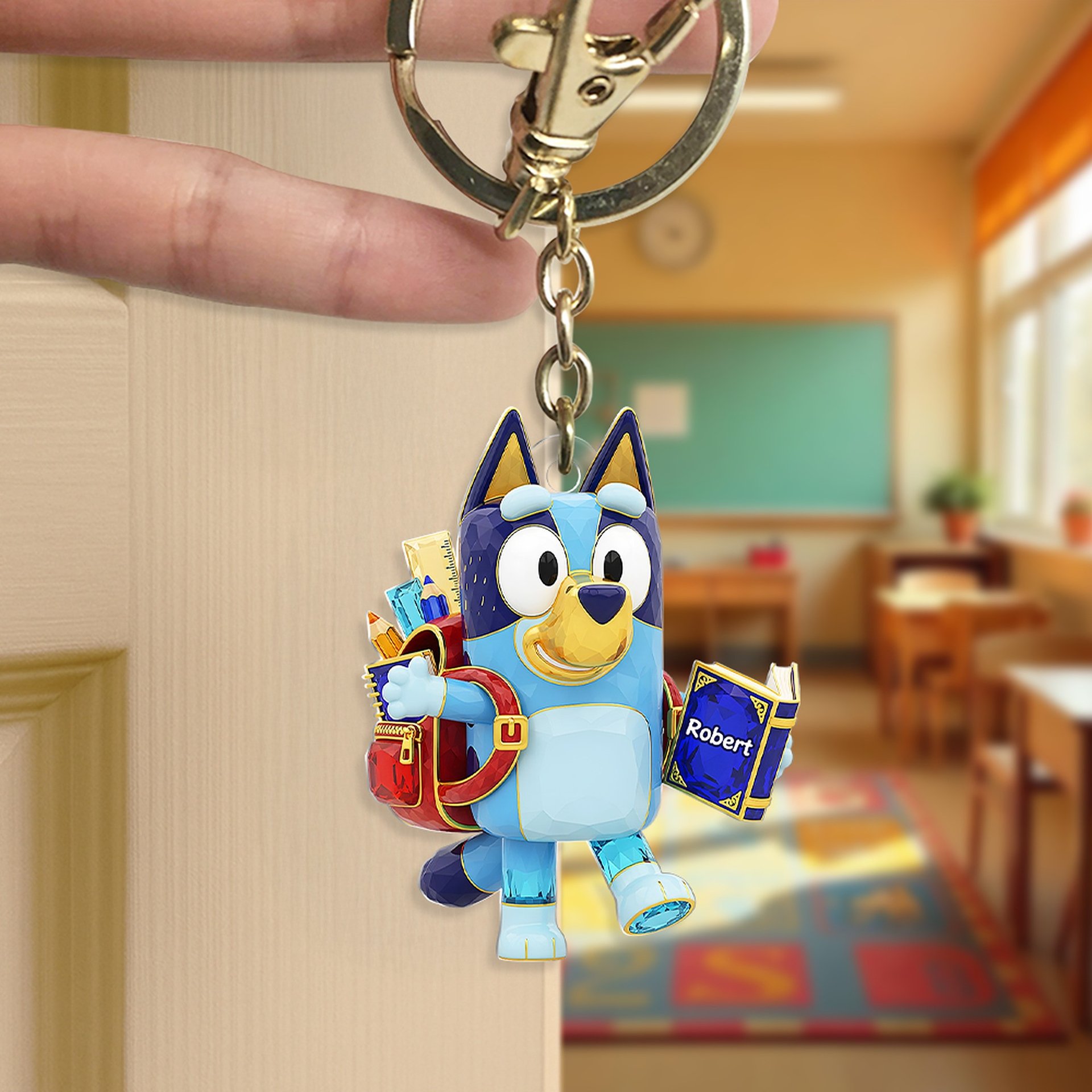 Little Dog Keychain - Personalized Gifts For Kids - Photo 1