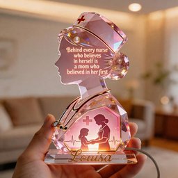 Nurse Mom Acrylic Light Box - Personalized Gifts For Moms - Photo 1