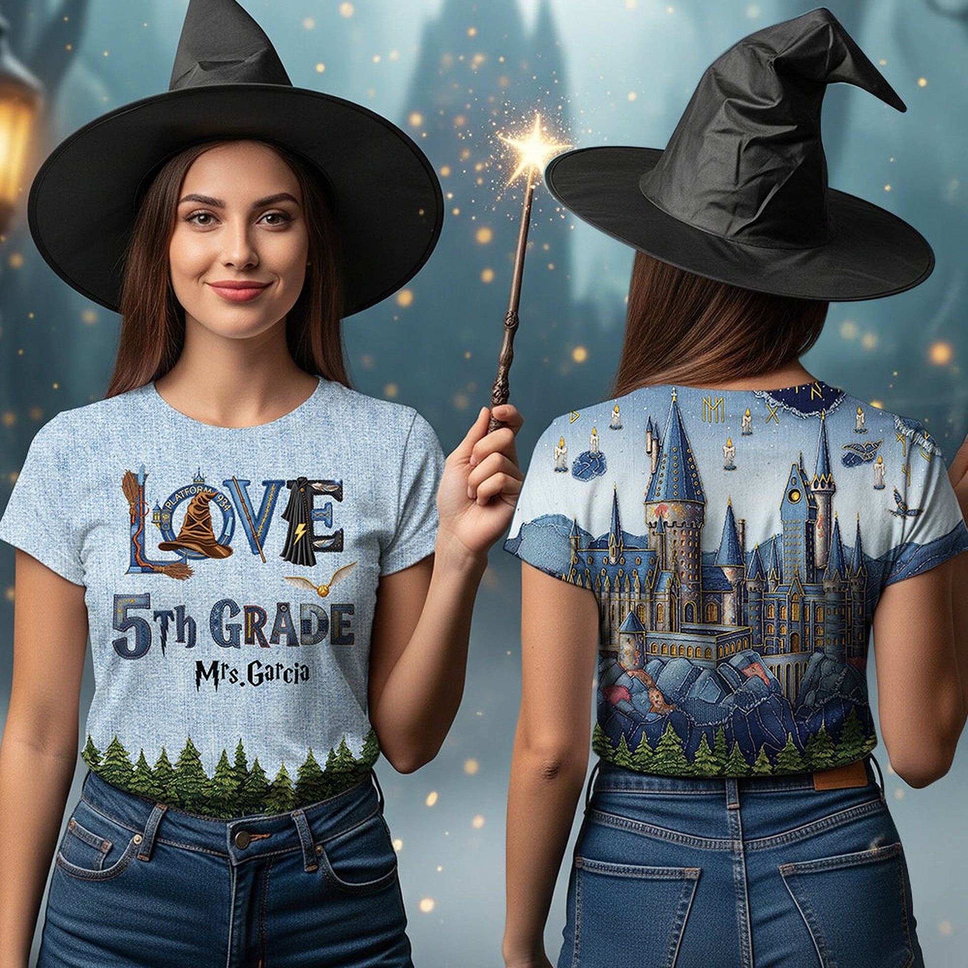 Magic Classroom Shirt Personalized Gifts For Teacher - Photo 1