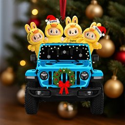 Monster Duck Off-road Christmas Ornament, Personalized Gifts For Off-road Lovers - Photo 1