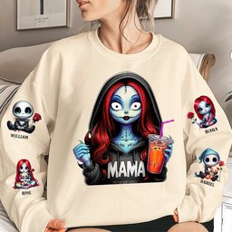 Creepin’ Through Christmas – Personalized Horror Shirts For Mom - Photo 1