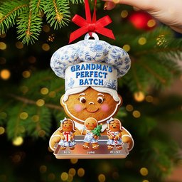 Personalized Gifts For Grandma Christmas Ornament - Photo 1