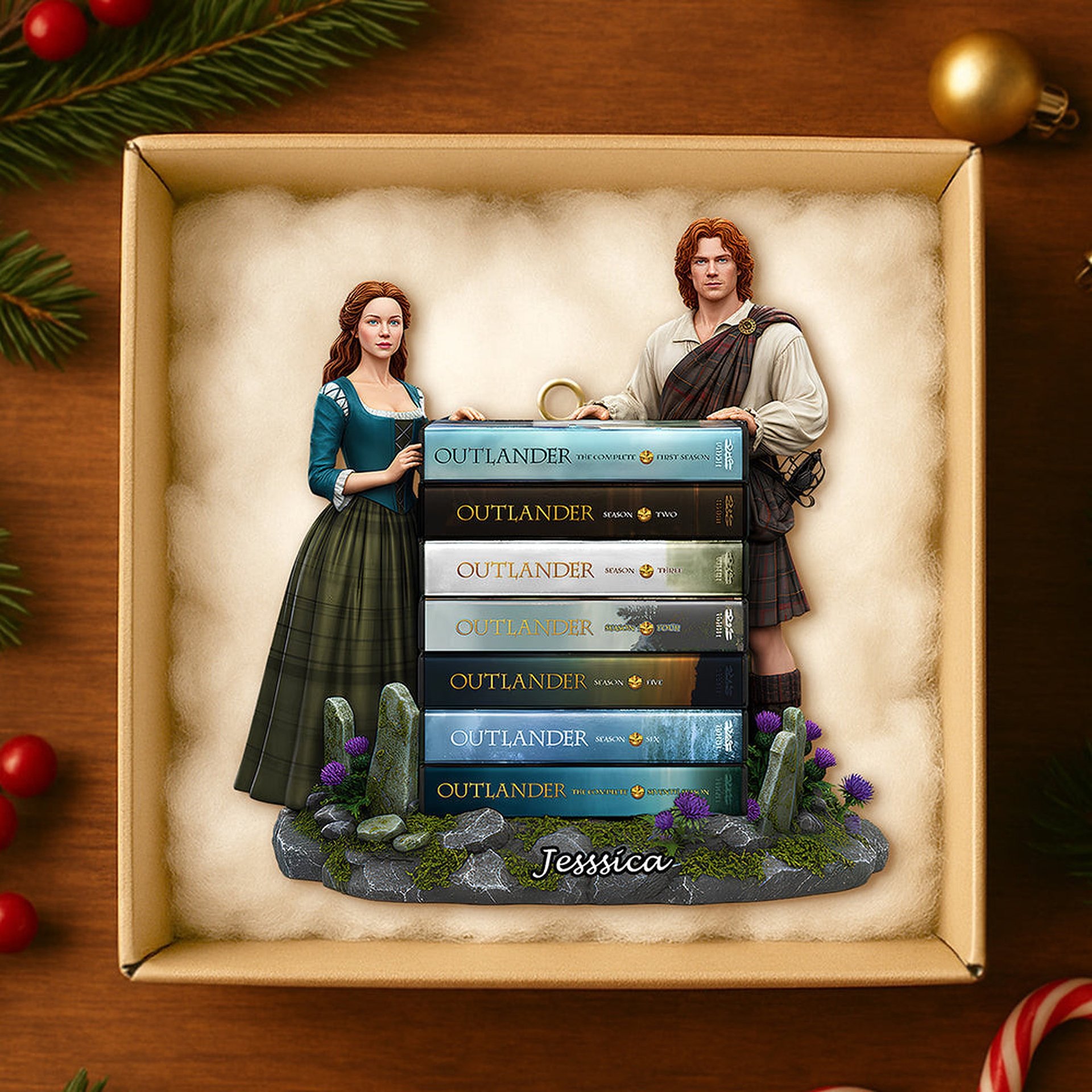 Travel Through Time Ornament - Personalized Christmas Gift - Photo 1