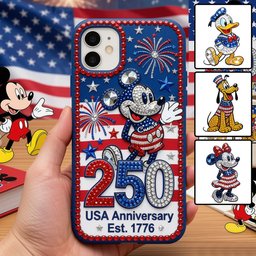 250 Anniversary - Personalized Mouse Full Print Phone Case