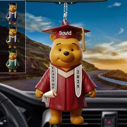 Class Of 2025 - Personalized Graduation Car Ornament