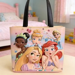 Magical Princess - Personalized Beautiful Princess Tote Bag