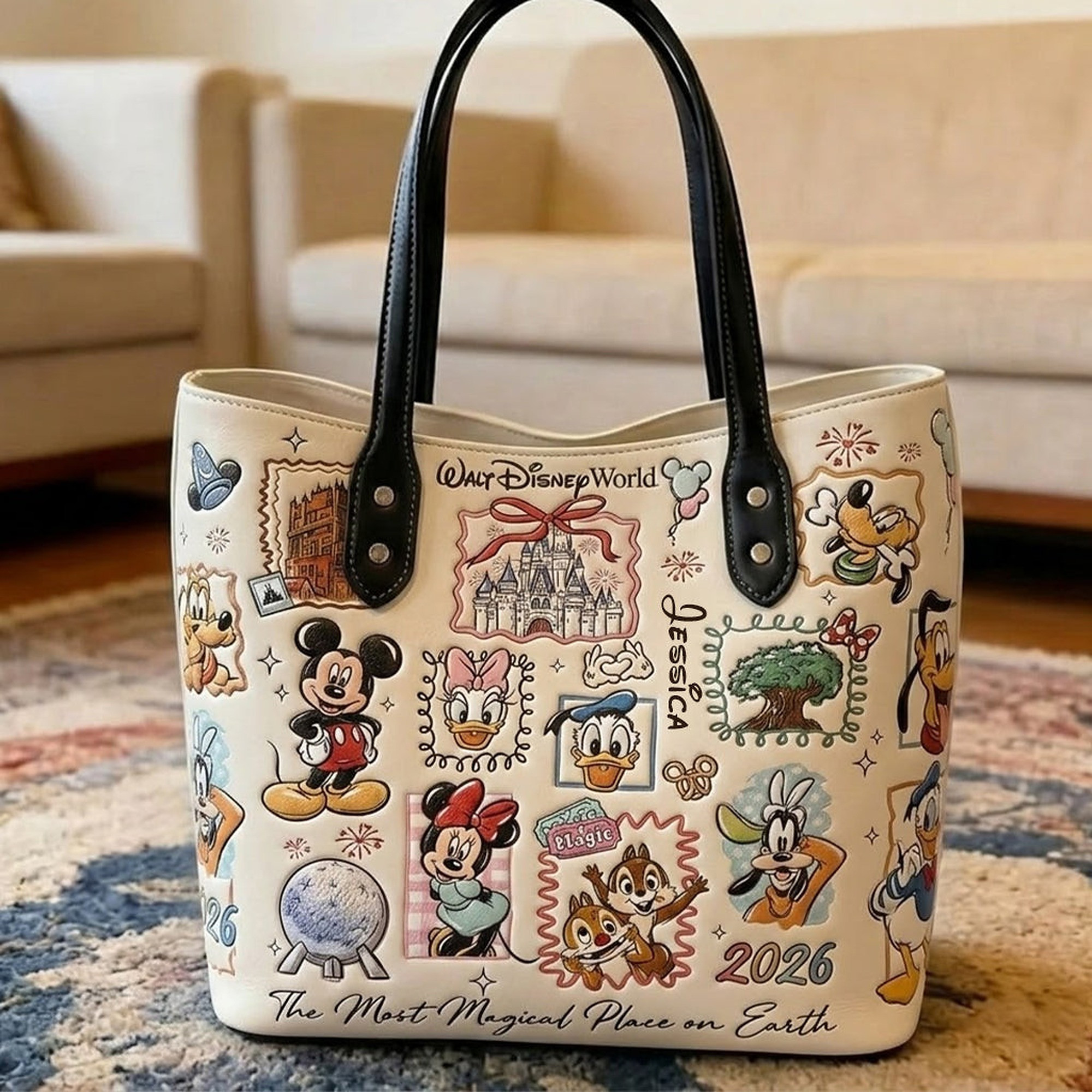 Friends - Personalized Dream Trip Tote Bag