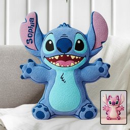 Ohana Means Family - Personalized Ohana Shaped Pillow