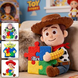 You've Got A Friend In Me - Personalized Autism Awareness Premium Faux Fur Pillow
