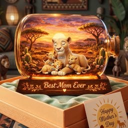 Best Mom Ever Acrylic Plaque - Personalized Gifts For Mother's Day - Photo 1