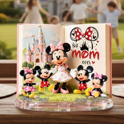 Best Mom Ever Acrylic Plaque - Personalized Gifts For Mother's Day - Photo 1