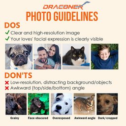 Draconer Photo Guidelines