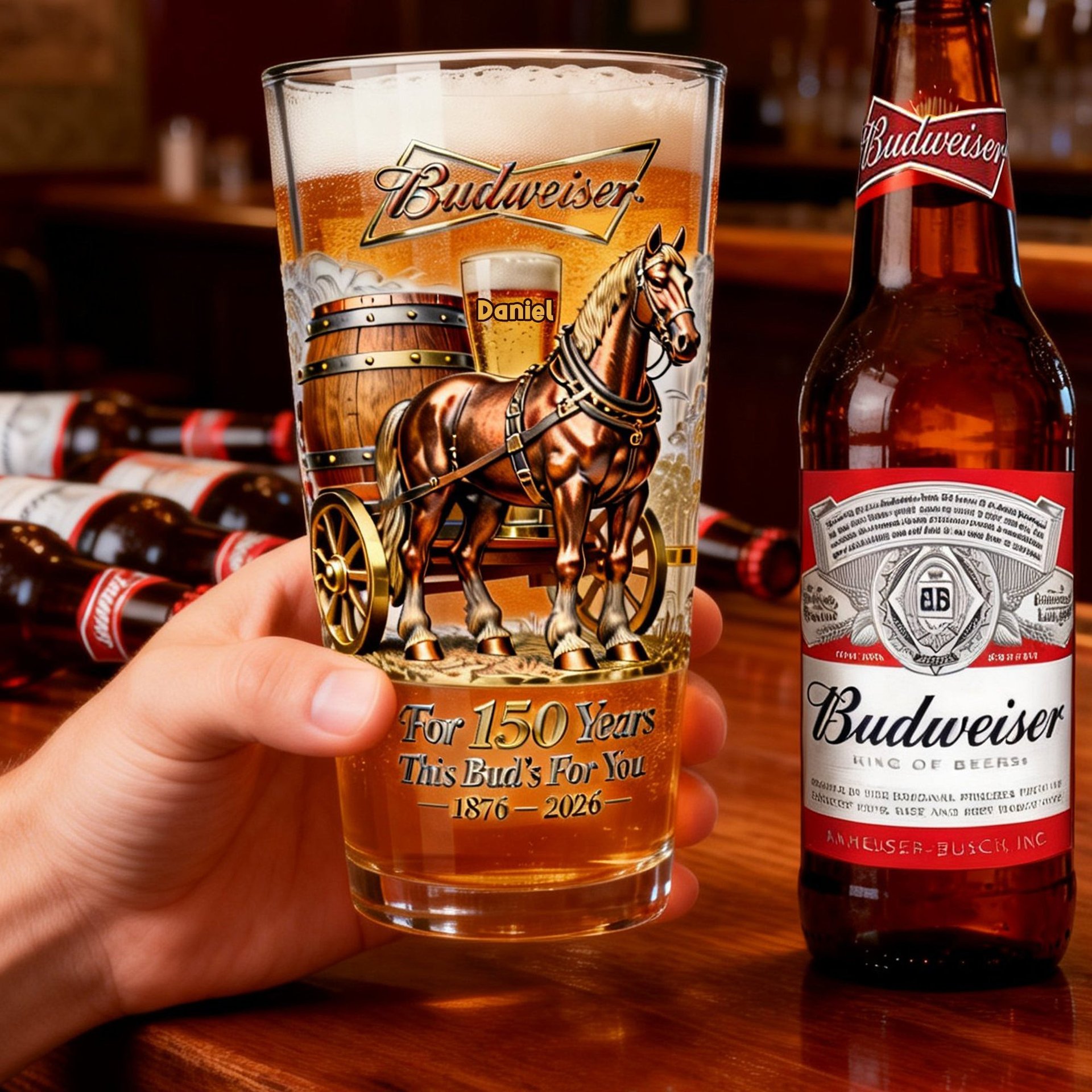 150th Anniversary Classic Glass – Gift For Drinking Lovers - Photo 1