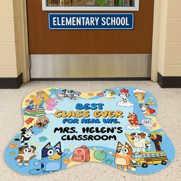 Best Class Ever Shape Doormat- Personalized Gifts For Teacher - Photo 4